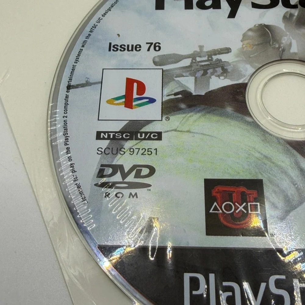 Sony PS2 OPM Issue 76 Demo Disc SCUS-97251 Retro Gaming Y2K Collectible